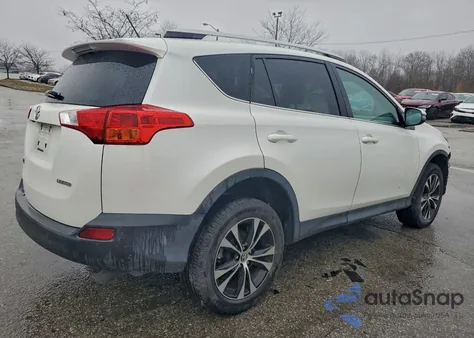 2015 Toyota Rav4 Limited from USA, damaged, VIN 2T3YFREV6FW199795